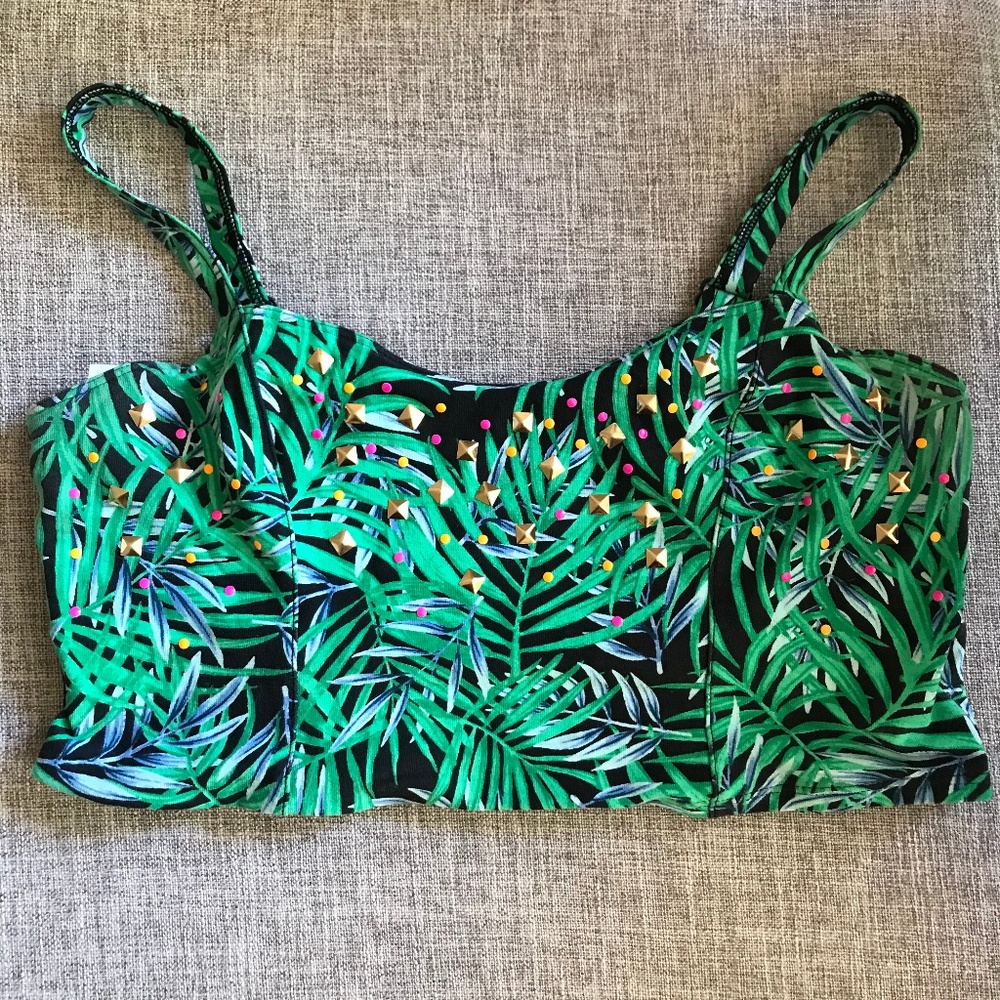 Tropical Studded Bralette by Pink, Victoria Secret